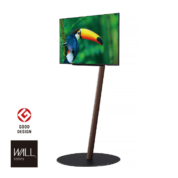 ナカムラ ～55V型対応 WALL TVスタンド A2フラットベース ハイタイプ EQUALS・WALLシリーズ ウォールナット WLTVL5238F TVスタンド A2フラットベース ハイタイプ WALL 別売