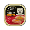 マースジャパン シーザー 吟選ビーフ チキン・野菜入り 100g FC115NA-CE29