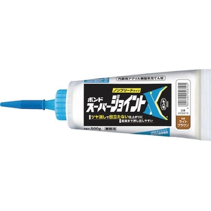 コニシ 建築用シーリング剤 ボンド スーパージョイントX ライトブラウン FC867VC-2601039-イメージ1