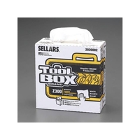 エスコ 工業用ワイパー 薄 135枚 8箱 FCV9676-EA929AC-30B