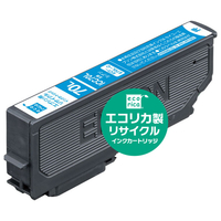 エコリカ リサイクルインクカートリッジ シアン ECI-E70L-C