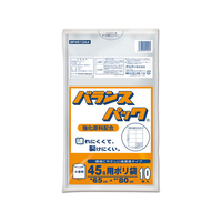 オルディ バランスパック 半透明 45L 厚さ0.025mm 10枚 FC78982-BP4510AA