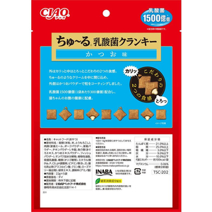 いなば CIAO ちゅーる乳酸菌クランキー かつお味 22g×5P FCD526H-イメージ2