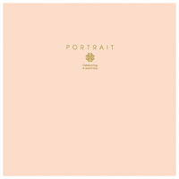 ハクバ ペーパースクウェア台紙 6切サイズ 2面(角×2枚) No.1770 ピンク M1770-6-2PK