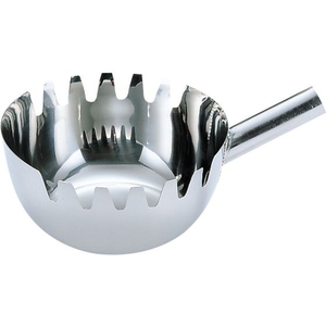 神子島製作所 18-8麺杓子 頭部のみ 18cm 18cm内径180×高さ90mm FCL4442-034020001-イメージ1