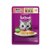 マースジャパン カルカンパウチ やわらかパテ 味わいとりささみ 着色料・発色剤 無添加 60g FCD018G