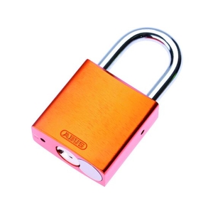 パンドウイットコーポレーション ロックアウト用ハイセキュリティパドロック オレンジ FC908FT-8257343-イメージ2