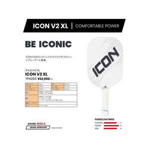 ダイアデム パドル ICON V2 XL WHITE FCD546L-TPA005-146-イメージ5