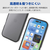 エレコム iPhone17e/16e用 ハイブリッドケース 極限Plus メタルステッカー付 マットブラック PM-A25SHVCKKPBK-イメージ6