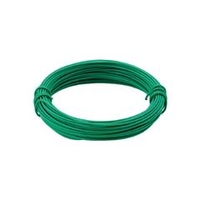 トラスコ中山 TRUSCO　カラー針金　小巻タイプ・20番手　緑　線径0．9mm TCWS-09GN