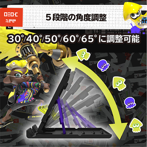HORI スプラトゥーン3 多機能プレイスタンド for Nintendo Switch NSW407-イメージ4