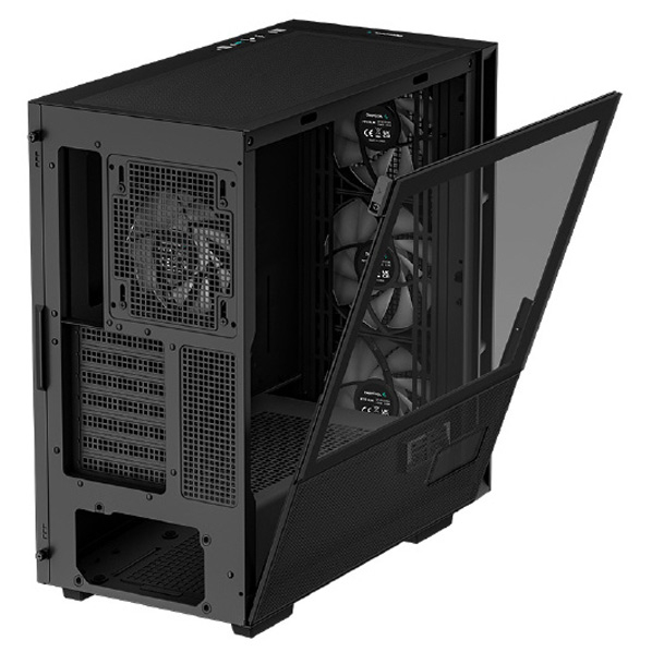 Deepcool ミドルタワー型PCケース ブラック RCH560BKAPE4DG1 Type トップ ステルス