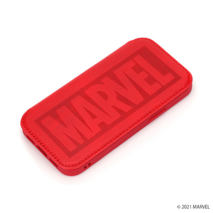 PGA iPhone 12 mini用ガラスフリップケース ロゴ PG-DGF20F04MVL-イメージ2