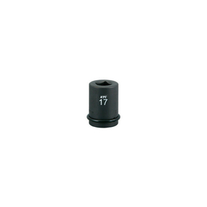 ＫＴＣ １９．０ｓｑ．インパクトレンチ用インナソケット　ピン・リング付　１７ｍｍ KTC　19.0sq.インパクトレンチ用インナソケット ABP6-17SQP-イメージ1