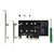 アイネックス M．2 NVMe SSD変換PCIeカード SATAコンボ AIF-09-イメージ1