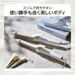 テスコム マイナスイオン カールアイロン(26mm) ホワイト TM762A-W-イメージ7