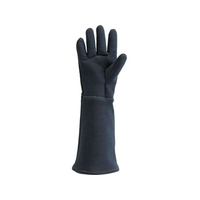 トラスコ中山 耐熱手袋 全長45cm 右 ネイビーフリー3.64527 FC518FC-4894154