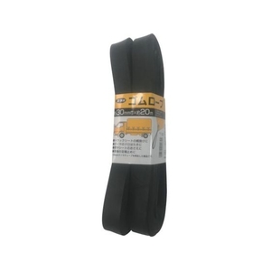 ユタカメイク ゴム チューブロープ 30mm×20m ブラック20302 FC837GR-3677788-イメージ1