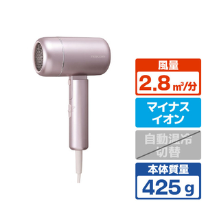 テスコム プロテクトイオン ヘアドライヤー ピンク TD462A-P-イメージ1