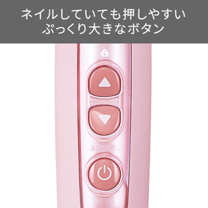テスコム マイナスイオン2WAYブラシヘアーアイロン(26mm径) elims me メルティピンク TB552AP-イメージ11