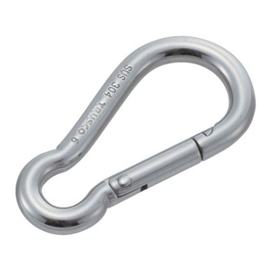 トラスコ中山 TRUSCO ステンレススナップフック B型 線径4×開口7mm (2個入) FC737EZ-2750686-イメージ1