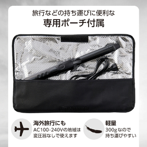 テスコム カールアイロン ブラック TM362A-K-イメージ7