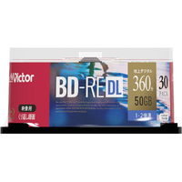 ビクター VBE260NP30SJ1 録画用BD-RE DL 1-2倍速 50GB インクジェット