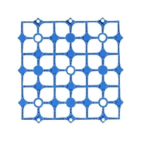 山崎産業 ジョイントスノコ ハイテックマット 青 FC738JA-3935086