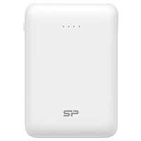 シリコンパワー C100 モバイルバッテリー ホワイト SP10KMAPBK100CPWJE