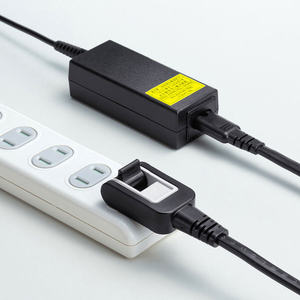 サンワサプライ メガネ型コネクタ対応電源コード(1m) ブラック KB-DM2S12A-1-イメージ4