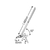 エスコ ローラーバー 1000kg 1600mm FCW3388-EA985A-イメージ3