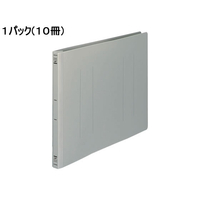 コクヨ フラットファイルPP B4ヨコ とじ厚15mm グレー 10冊 1パック(10冊) F835891-ﾌ-H19M