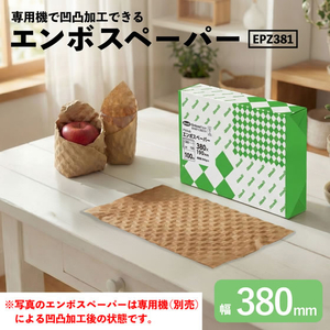 アスウィル エンボスペーパー 幅380mm 100m FCG256W-EPZ381-イメージ4