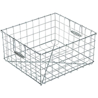 エムテートリマツ MT/18-8 食器篭 積み重ね式 B-2 FCL6197-056112001