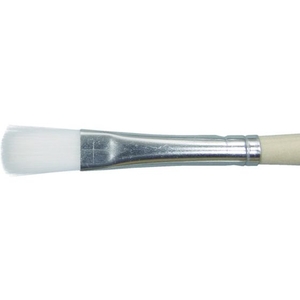 トラスコ中山 TRUSCO 塗装用平筆 5本組 アクリル 6号 6号180mm8mmアクリル樹脂繊維 FC022JM-8188081-イメージ3