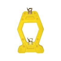 安全興業/樹脂製表示スタンド AZスタンド イエロー AZY FC311XB-4367354