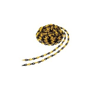 トラスコ中山 TRUSCO　プラチェーン　8MMX30M　黄／黒 TPC-8YB-イメージ1