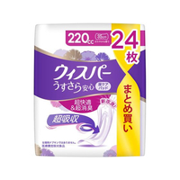 Ｐ＆Ｇ ウィスパー うすさら安心 220cc 24枚 FC092TE