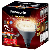 パナソニック LED電球 E26口金 ビーム光束220lm(4．4W ハイビーム電球タイプ) 電球色相当 LDR4LWHB7