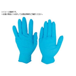 シンガー/ニトリル手袋STPW粉付 100枚入 M NBR0451PW-BBM FCA587M-1311240-イメージ1