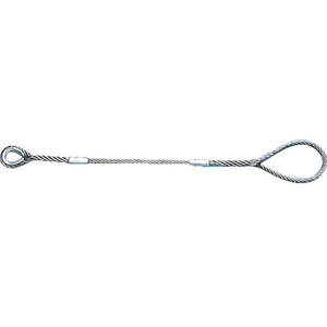 トラスコ中山 TRUSCO Wスリング Eタイプ 両端シンブル入り 12mm×3.5m FC804HX-7673256-イメージ1