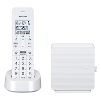 シャープ デジタルコードレス電話機(子機1台タイプ) ホワイト系 JD-SF3CL-W