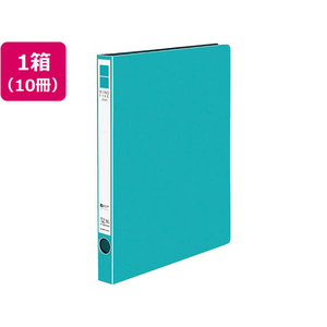 コクヨ リングファイル〈ER〉PP A4タテ 背幅29mm 青緑 10冊 1箱(10冊) F834135-ﾌ-UR420NBG-イメージ1
