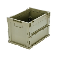 トラスコ中山 TRUSCO/オリコン α折りたたみコンテナ 20L OD色 TR-S20-OD FCD398D-2594765