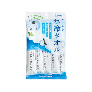 グローバルプロダクト キモチ 氷冷タオル ペンギンのきもち 5個入 FCJ365L-イメージ1