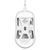 Pulsar ゲーミングマウス X2 H Wired White PX2H22D-イメージ3