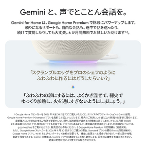 Google Home スピーカー Hazel GA10554-JP-イメージ3