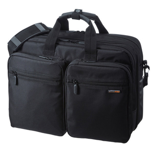 サンワサプライ 3WAYビジネスバッグ(出張用) ブラック BAG-3WAY21BK-イメージ1
