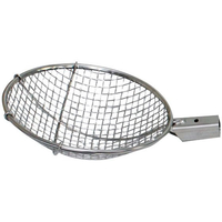 長谷川化学工業 18-8 すくい網 抗菌 角柄用 丸型 平織 KEF24H 直径240 FC898LU-7330510