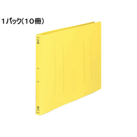 コクヨ フラットファイルPP B4ヨコ とじ厚15mm 黄 10冊 1パック(10冊) F835892-ﾌ-H19Y